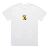 LTH "L" Crest Logo T-Shirt | White